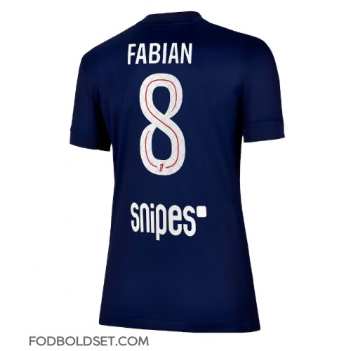 Paris Saint-Germain Fabian Ruiz #8 Hjemmebanetrøje Dame 2025-26 Kortærmet